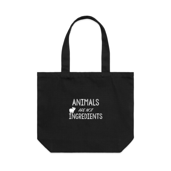 Animals are not Ingredients - Shoulder Tote Thumbnail